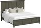Elements International Canterbury Gray Full Panel Bed-0