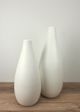 Le Present Drop Slim White 15.7" Vase-3