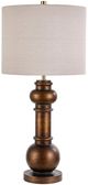 Forty West Lincoln Bronze Table Lamp-0