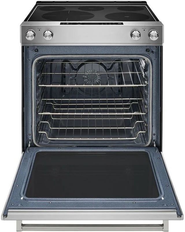 KitchenAid® 30" Stainless Steel Slide In Electric Range-6