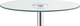 Coaster® Thea Glass Top LED Bar Table with Chrome Base-1