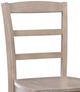 John Thomas Furniture® Dining Essentials Madrid Taupe Gray Side Chair-1