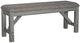 Liberty Furniture Newport Gray/Smokey Gray Dining Bench-0