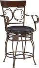 Powell® Bria Dark Bronze Big and Tall Counter Stool-0