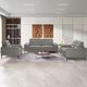 Primo™ International Evita Taupe Upholstered Loveseat-3