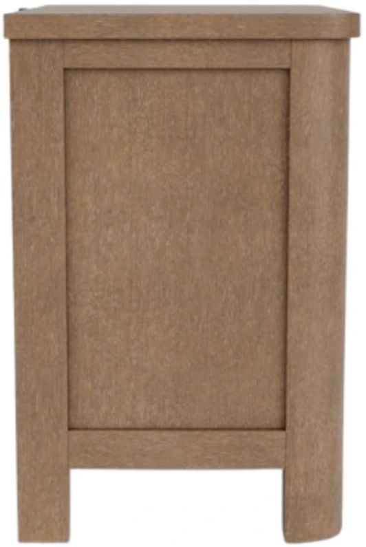 Riverside Furniture Jaxon Casual Mink Brown 2-Drawer Nightstand-3