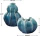 Uttermost® Stratum 2-Piece Ocean Wave Blue/Green Indoor-Outdoor Vase Set-2