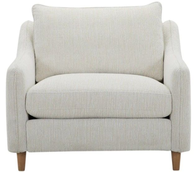 Parker House® Vogue Farlo Chalk Accent Chair-2