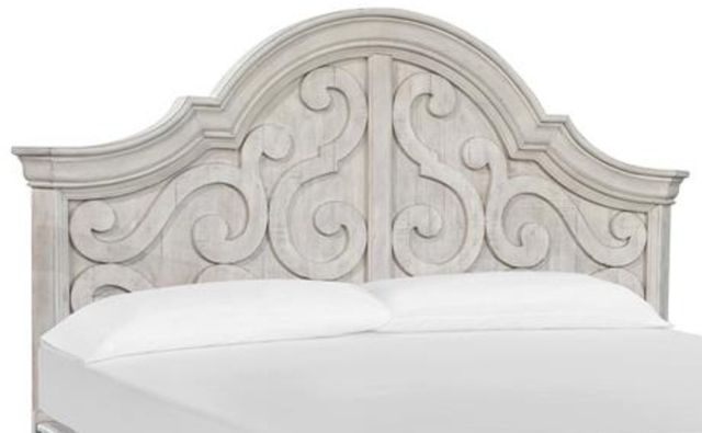 Magnussen Home® Bronwyn Alabaster King Shaped Panel Headboard-0