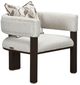 Michael Amini® West Kensington Chunky/Medium Espresso Accent Chair-0