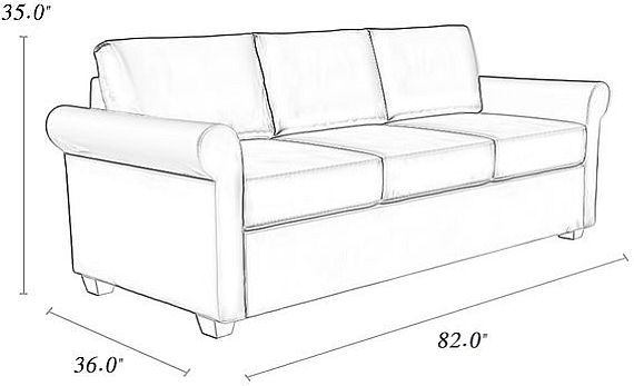 Edgewood Furniture Pottery Natural Sofa-1