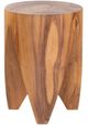 Four Hands Petros Wooden Outdoor End Table-0