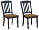 Signature Design by Ashley® Loganeer Black/Brown Side Chair-0