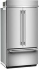 KitchenAid® 42" 24.2 Cu. Ft. PrintShield™ Stainless Steel Built-In French Door Refrigerator -3