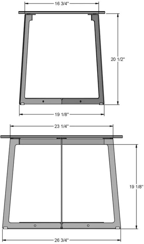 Amisco Customizable Malloy Black End Table-1