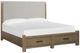 Magnussen Home® Plum Creek Elite Dove/Sierra Brown Queen Upholstered Storage Panel Bed-0