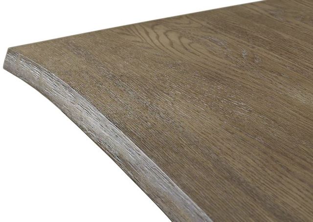 Bassett® Furniture Customizable BenchMade Crossbuck 126" Oak Live Edge Dining Table-2