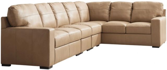 Signature Design by Ashley® Bandon 4-Piece Toffee L-Shape Sectional-0