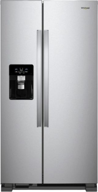 Whirlpool® 36" 24.6 Cu. Ft. Fingerprint Resistant Stainless Steel Side-by-Side Refrigerator