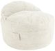 CordaRoy's® Nest Ecru Terry Corduroy King Adult Bean Bag Chair-0
