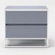 VIG Furniture Modrest Jolene Gray Nightstand-2