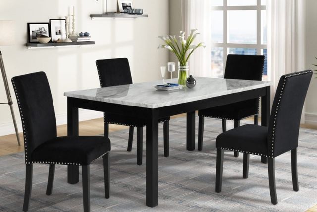New Classic® Home Furnishings Celeste Black/Espresso Counter Chair-1