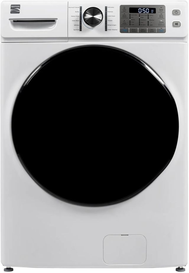 Kenmore® 4.5 Cu. Ft. White Front Load Washer with Accela Wash®   -0
