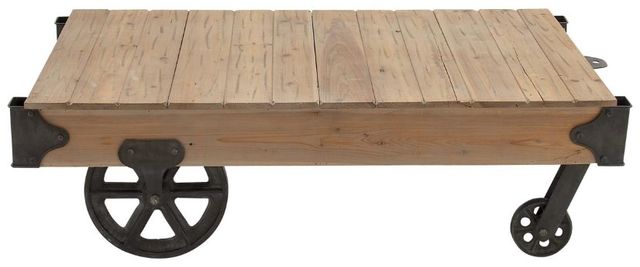 Deco Marche Brown Coffee Table-1