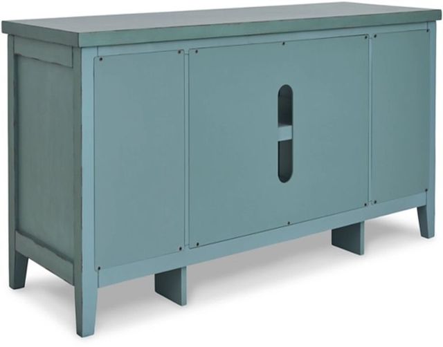 Signature Design by Ashley® Mirimyn Teal TV Stand-3
