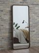 Modus Furniture Penny Chocolate Mousse Floor Mirror-1