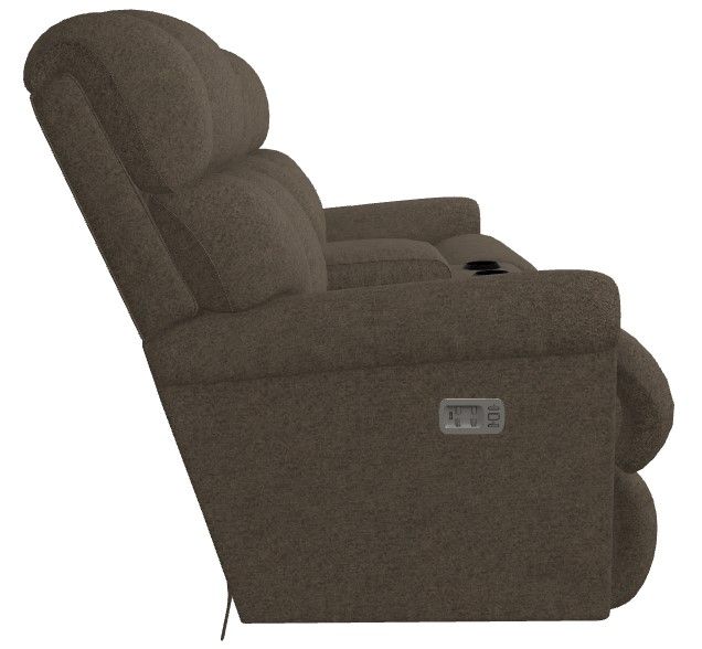 La-Z-Boy® Pinnacle Java Power Wall Reclining Loveseat with Console, Headrest, and Lumbar-2