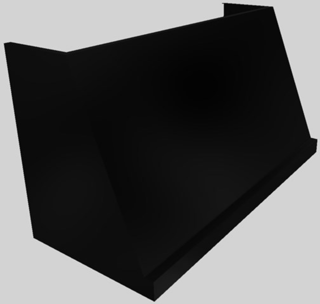 Vent-A-Hood® 54" Wall Mounted Range Hood-Black-2