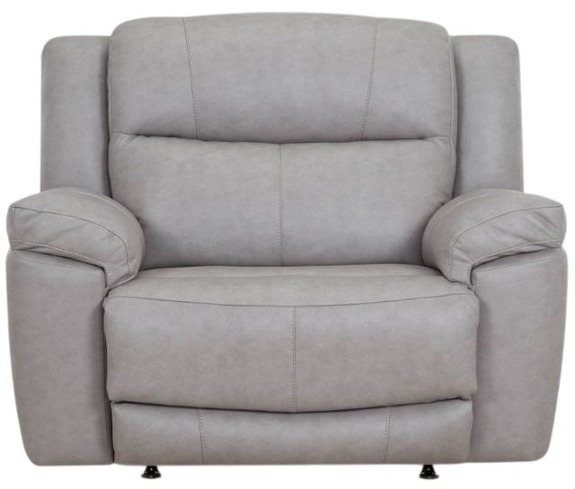 Franklin™ Lancaster Limestone Light Gray Fabric Power Rocker Recliner-3