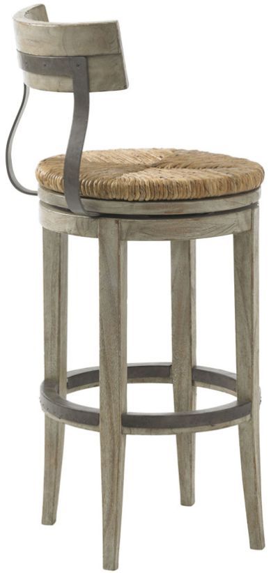 Lexington Home Twilight Bay Dalton Driftwood Bar Stool-2