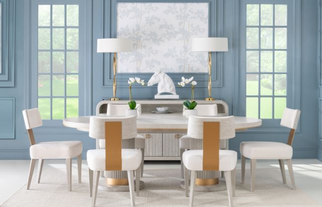 Legacy Classic Miramar Oyster Oval Dining Table-2