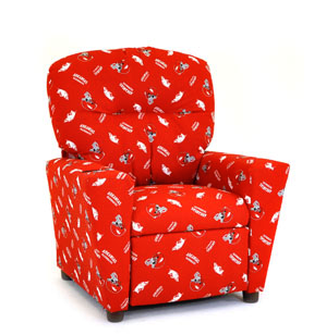 Kidz World Collegiate Living Room Youth Recliners-0