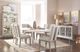 Magnussen Home® Lenox Acadia White/Warm Silver Display Cabinet-1
