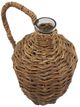 A & B Home Abella Brown Rattan Wrapped Bottle-3