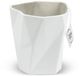 Le Present White 5" Facet Vase-0