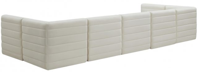 Meridian Furniture Quincy 7-Piece Cream Armless Modular Sectional-2