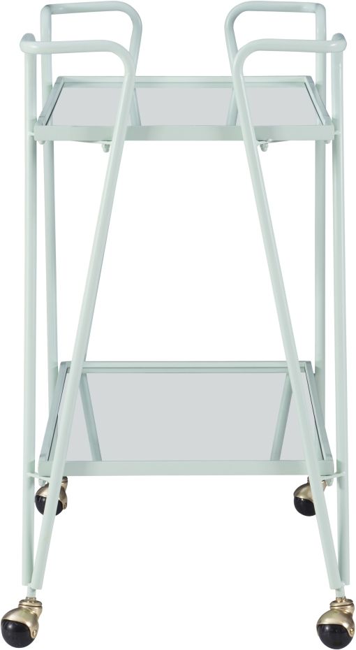 Linon Ellie Mint Bar Cart-4