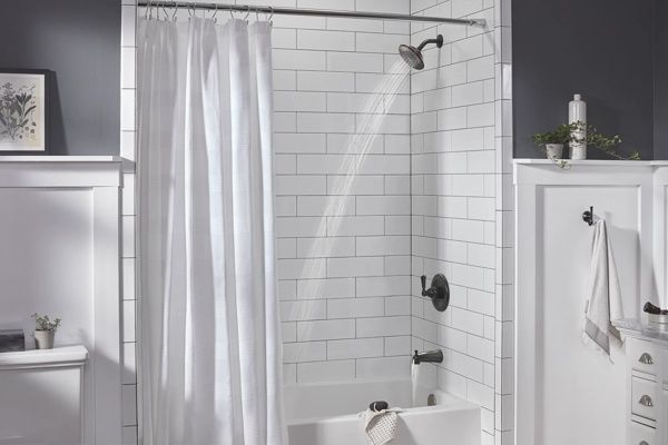 Peerless  Elmhurst® Oil Rubbed Bronze Tub Shower Trim Kit-1