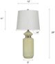 Stylecraft Pettye Ivory and Silver Table Lamp-2