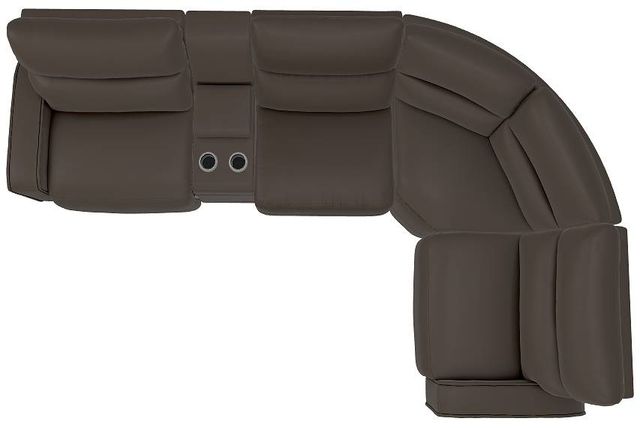 La-Z-Boy® Maddox 5-Piece Sable L-Shape Sectional-1
