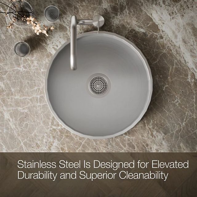 KOHLER® Brinx® Stainless Steel 19" Top-Mount Single-Bowl Bar Sink-3