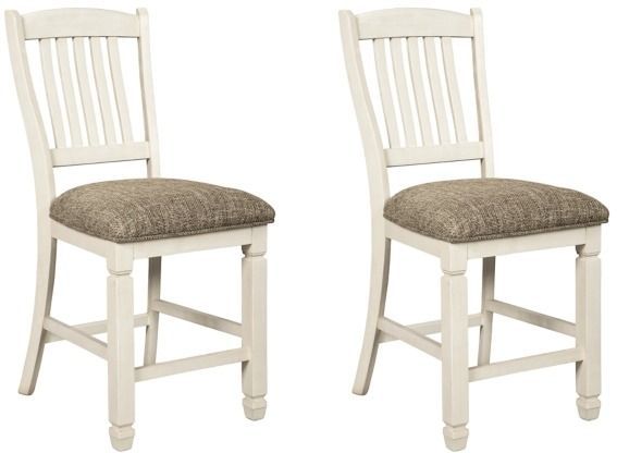 Signature Design by Ashley® Bolanburg 2-Piece Two-Tone Bar Stool Set-0