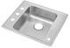 Elkay Lustertone® Classic Lustrous Satin Stainless Steel 25'' x 22'' x 5'' Single Bowl Drop-In Classroom ADA Sink-0