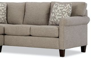 Cozy Life M9 Tangent Beige Right-Arm Facing Corner Sofa Sectional