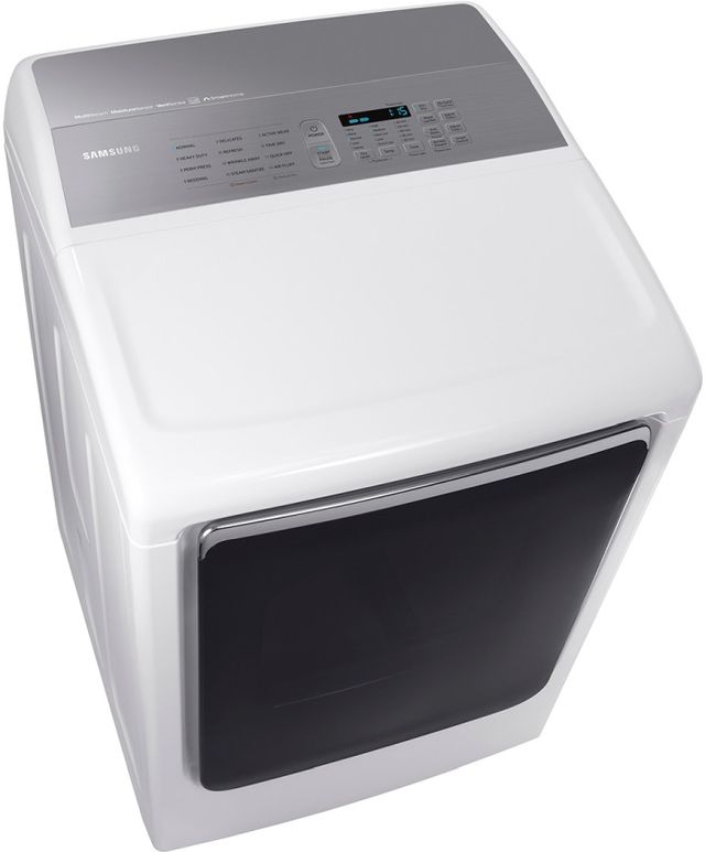 Samsung 7.4 Cu. Ft. White Front Load Electric Dryer-1