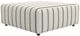 iAmerica Mickey Oatmeal Striped Cocktail Ottoman-0